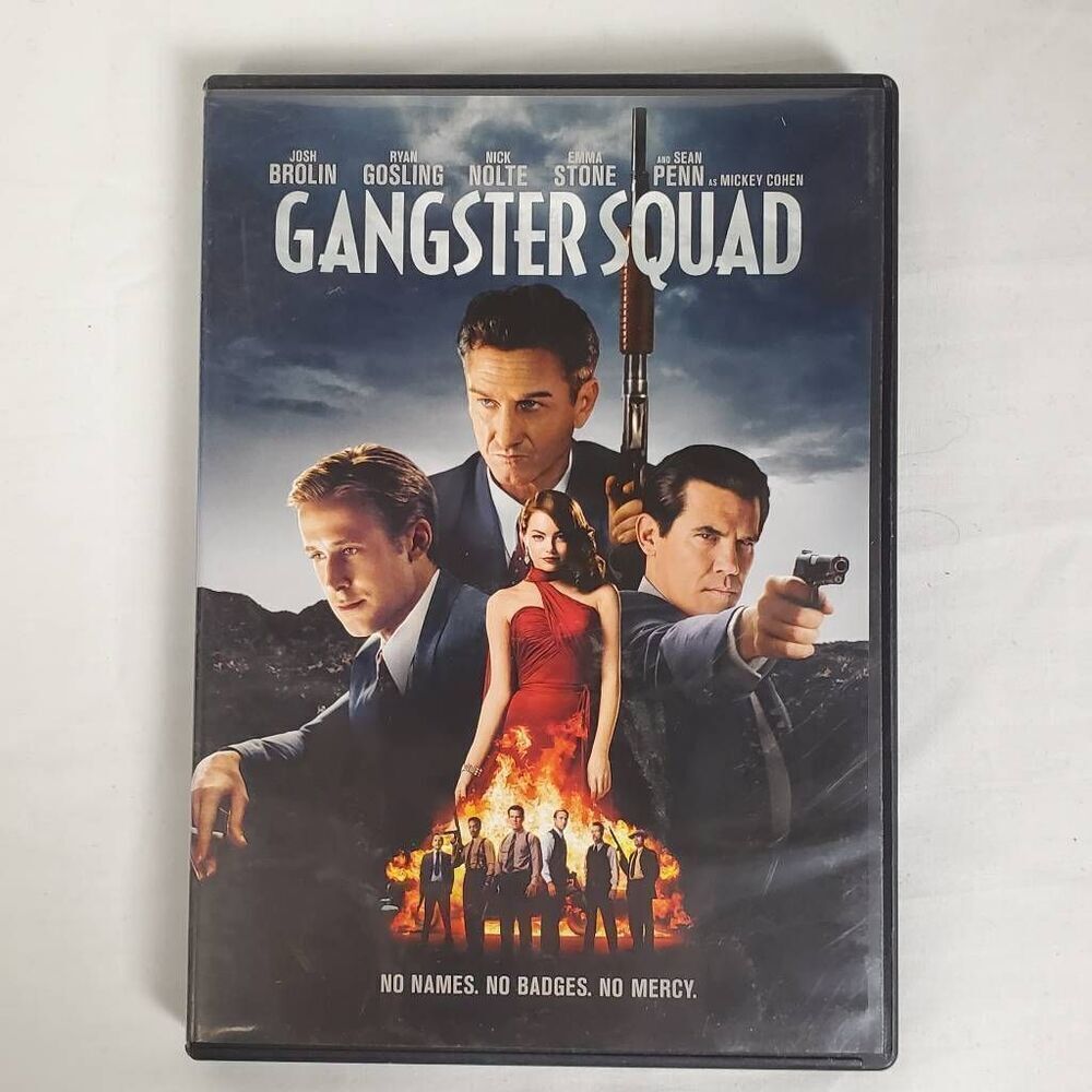 Gangster Squad (DVD, 2013) Ryan Gosling, Emma Stone, Josh Brolin, Sean Penn